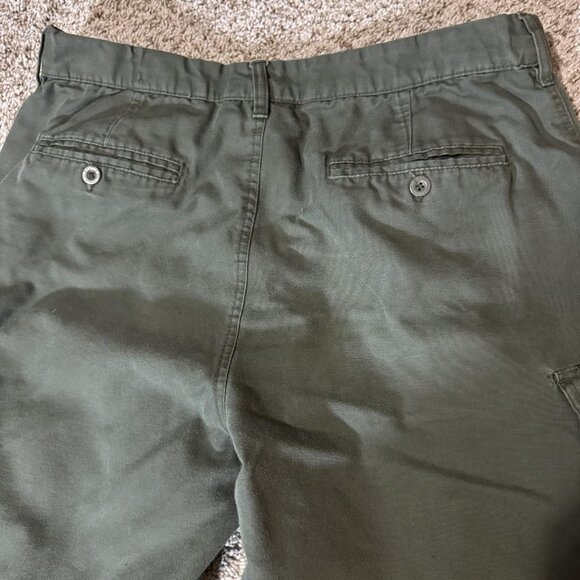 Boy Scouts of America BSA Pants Mens 34 Green Convertible Uniform Cargo Zip Off - Picture 4 of 8